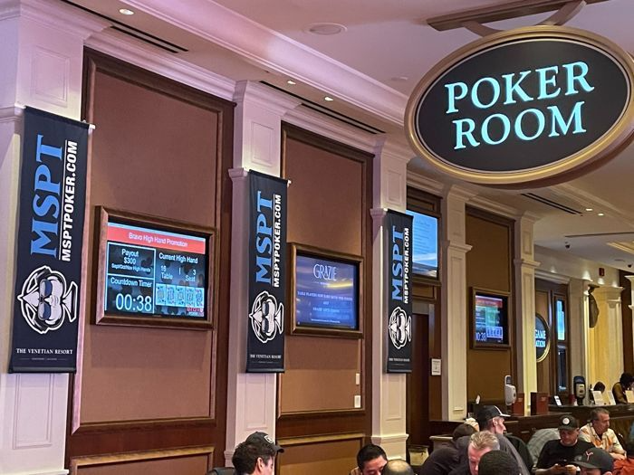 The current Venetian Poker Room
